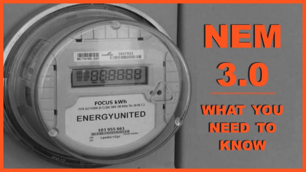 Understanding NEM 3.0 California Solar